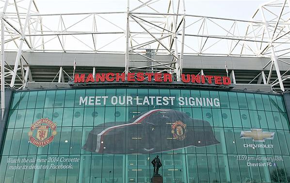 Sponsor Termahal Manchester United Chevrolet 2013