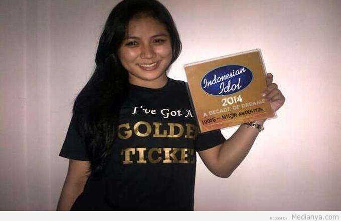 Andes Banjarmasin Golde Tiket Indonesian Idol 2014