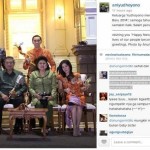 Foto Penampakan SBY Tahun Baru 2014